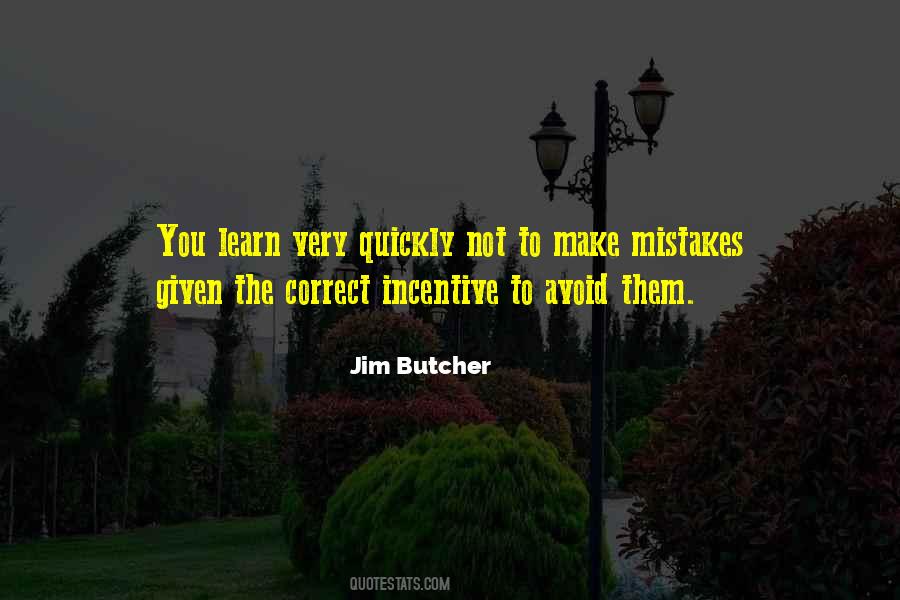 Correct Mistakes Quotes #222930