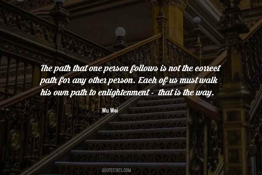 Correct Path Quotes #870176