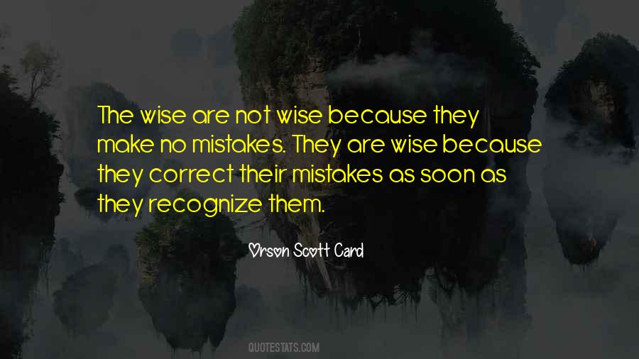 Correct The Mistakes Quotes #766123