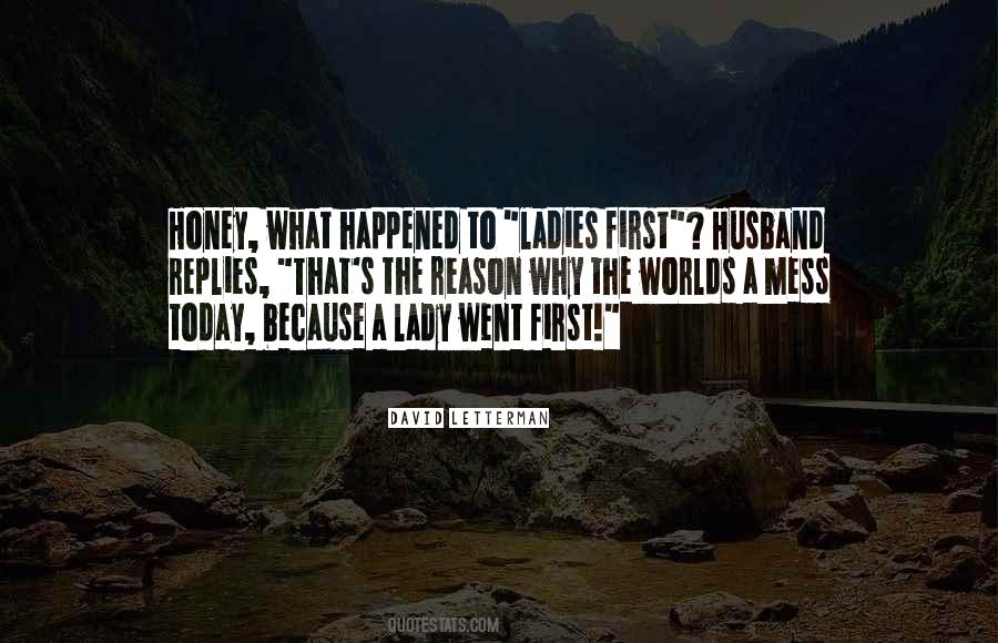 Quotes About Ladies First #117105