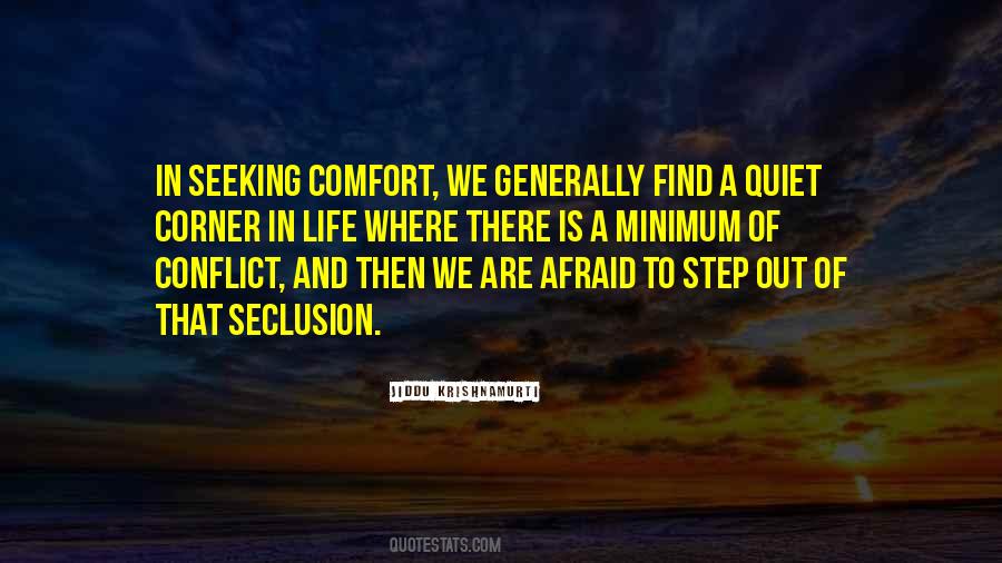 Seeking Comfort Quotes #539577