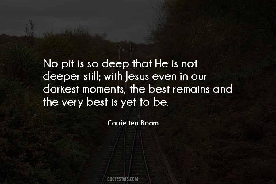 Corrie Ten Boom's Quotes #723837
