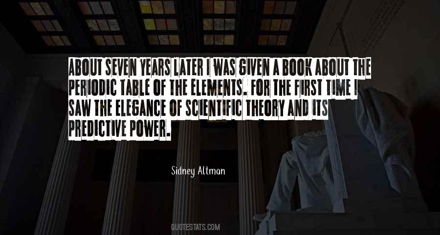 Quotes About The Periodic Table #1189535