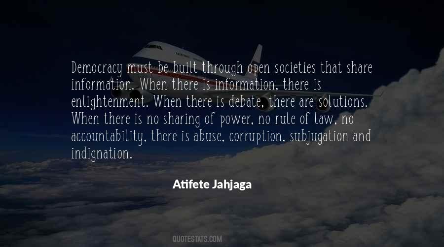 Corruption And Abuse Of Power Quotes #236184