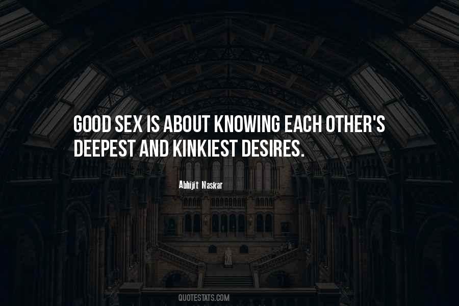 Kinky Love Quotes #1455188