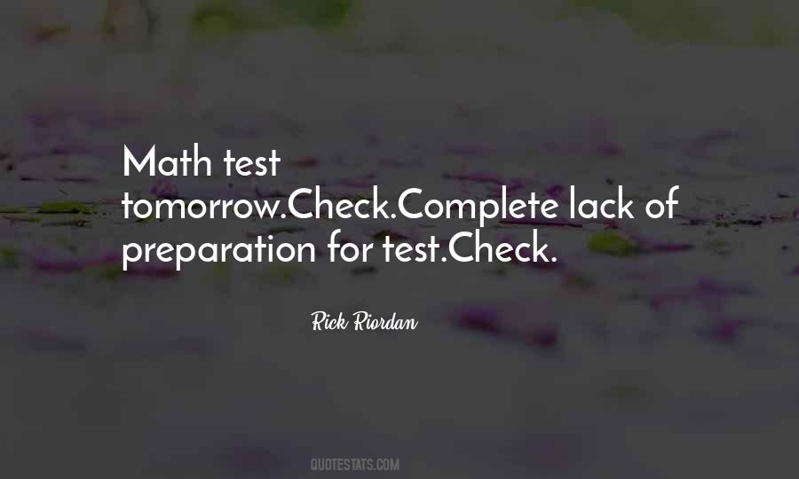Quotes About Lack Of Preparation #1137435