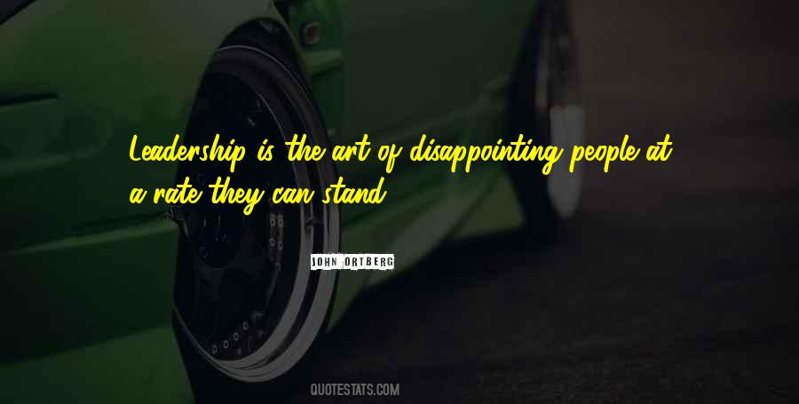 Art Of Leadership Quotes #849073