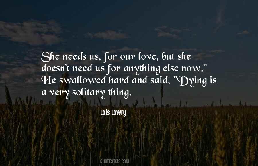 Love Dying Quotes #240529