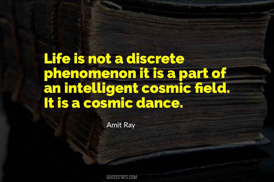 Cosmic Dance Quotes #1168827