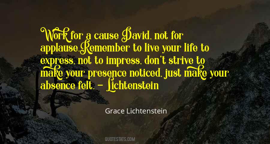 Express Not Impress Quotes #1387425