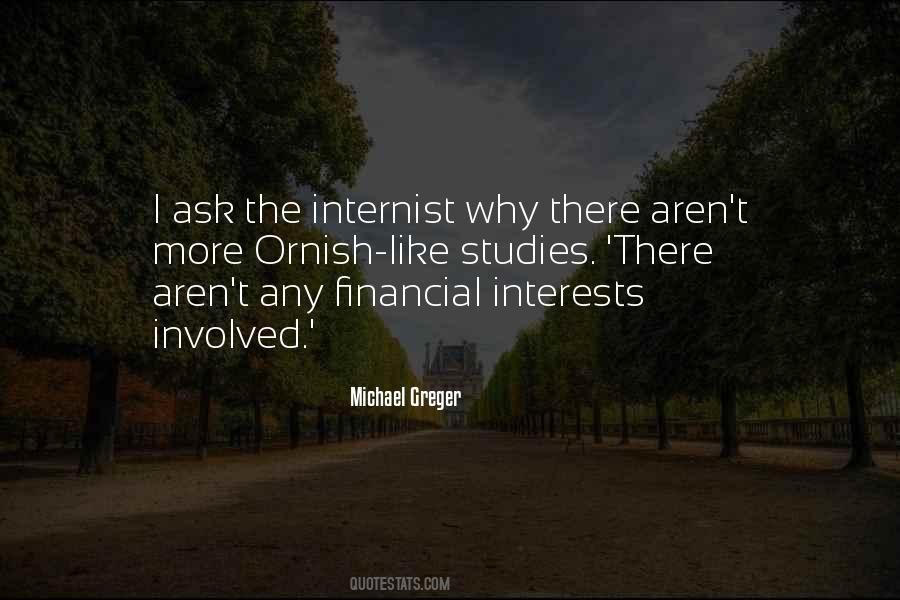 Greger Michael Quotes #1773155