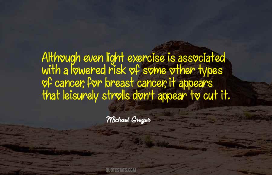 Greger Michael Quotes #491352