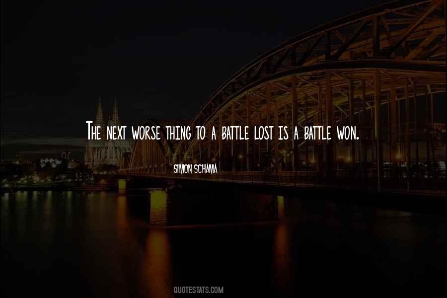War Is Won Quotes #1021730
