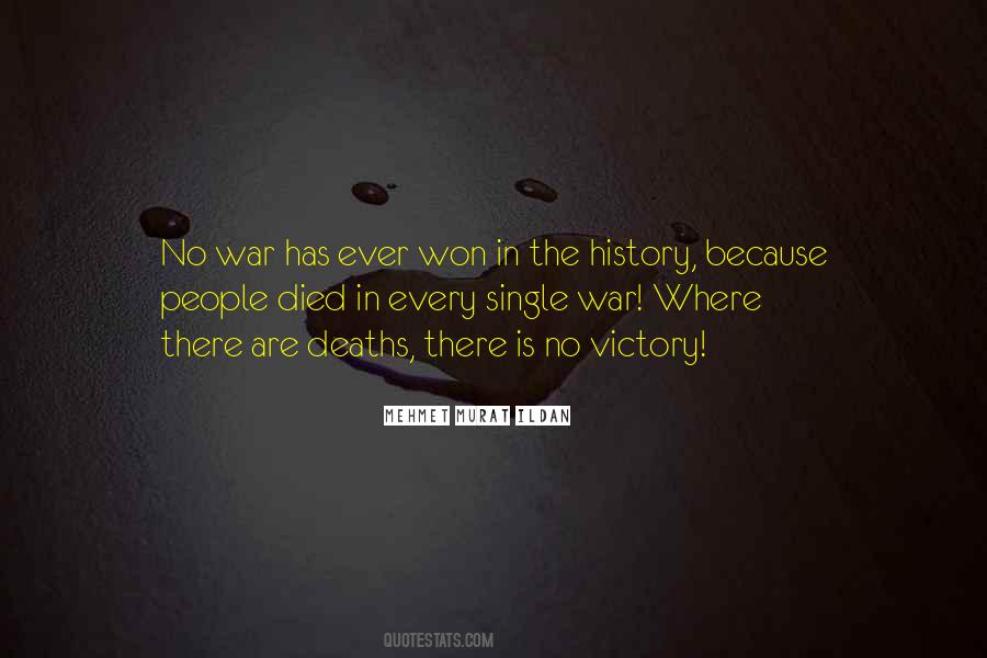 War Is Won Quotes #1091893
