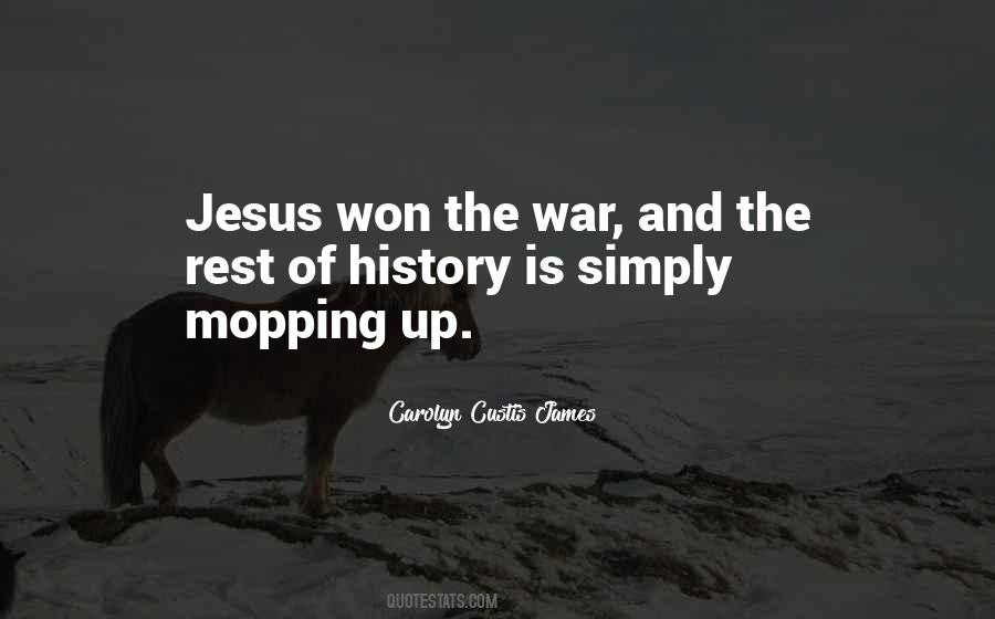 War Is Won Quotes #1497918