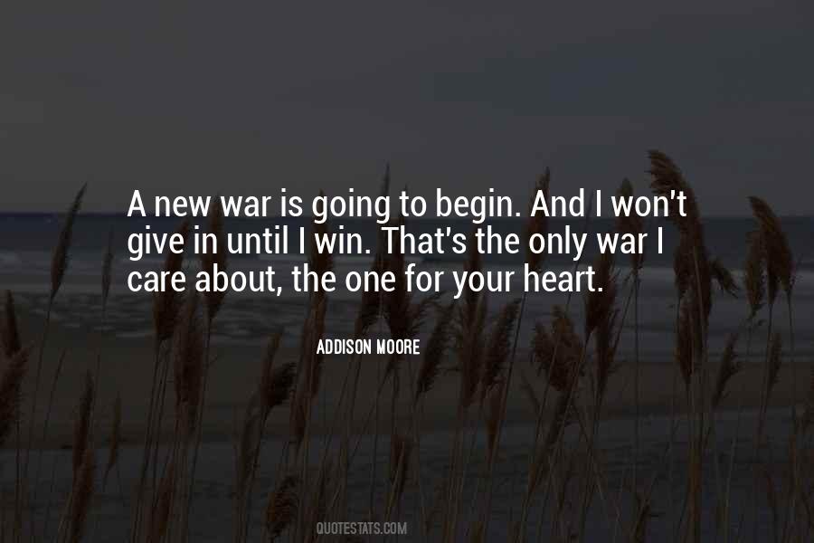 War Is Won Quotes #1593600