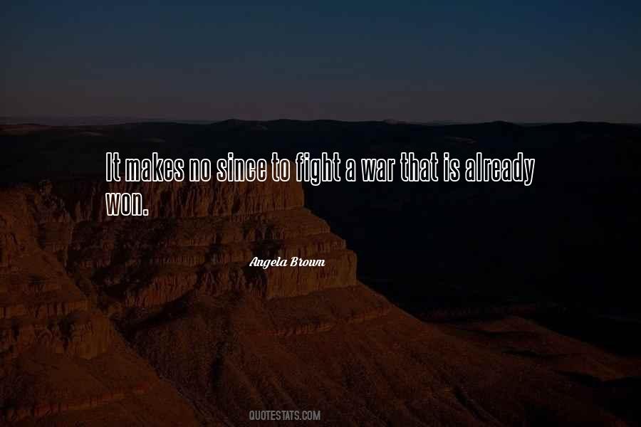 War Is Won Quotes #233634