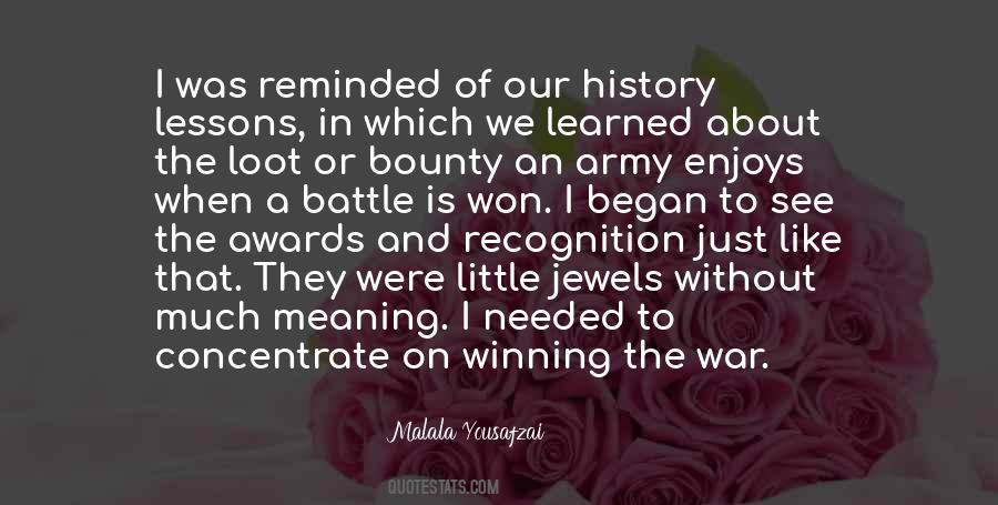 War Is Won Quotes #744660