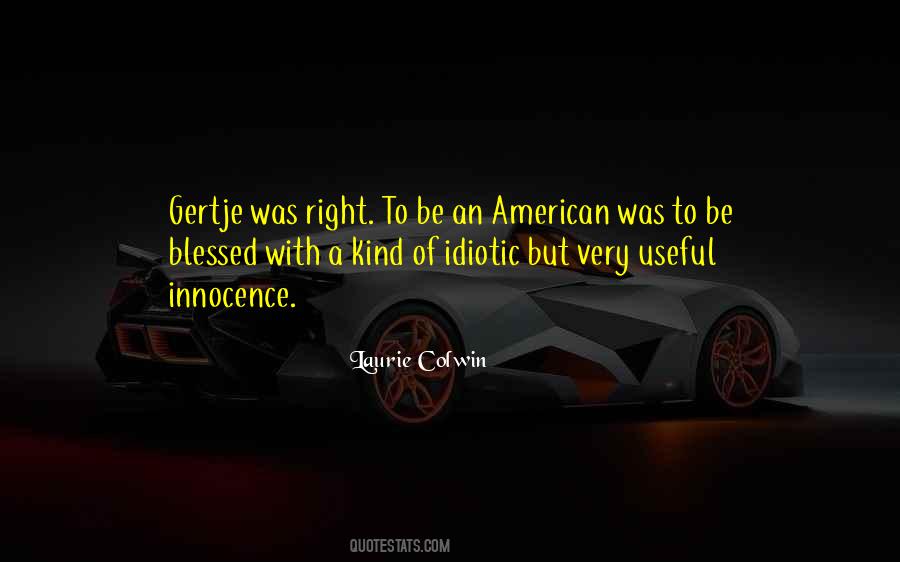 American Was Quotes #1500089