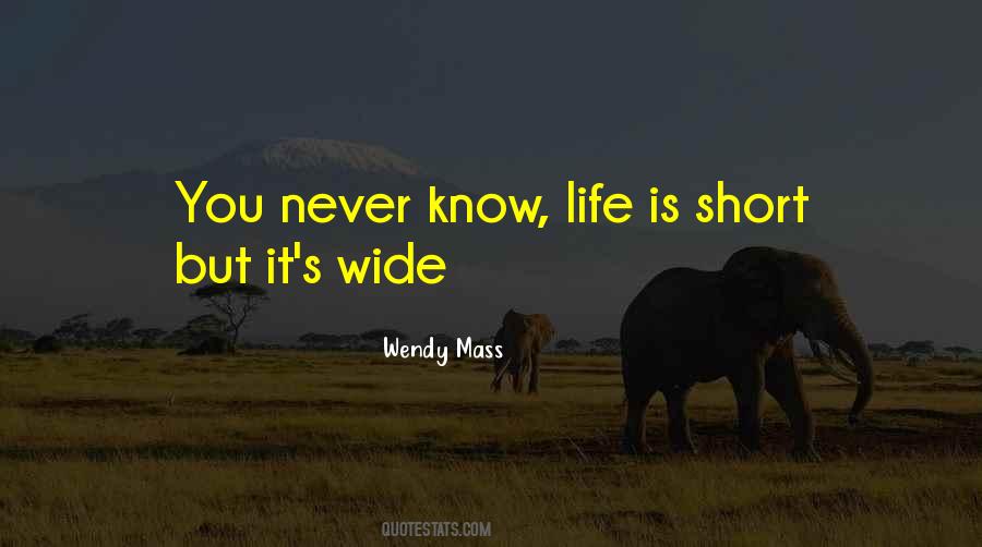 Know Life Quotes #1643197