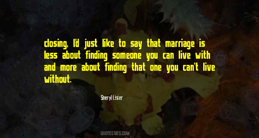 That Marriage Quotes #1436979