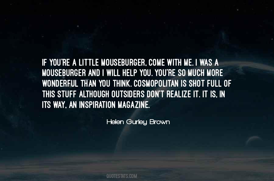 Cosmopolitan Quotes #309790 Cosmopolitan Quotes #309790
