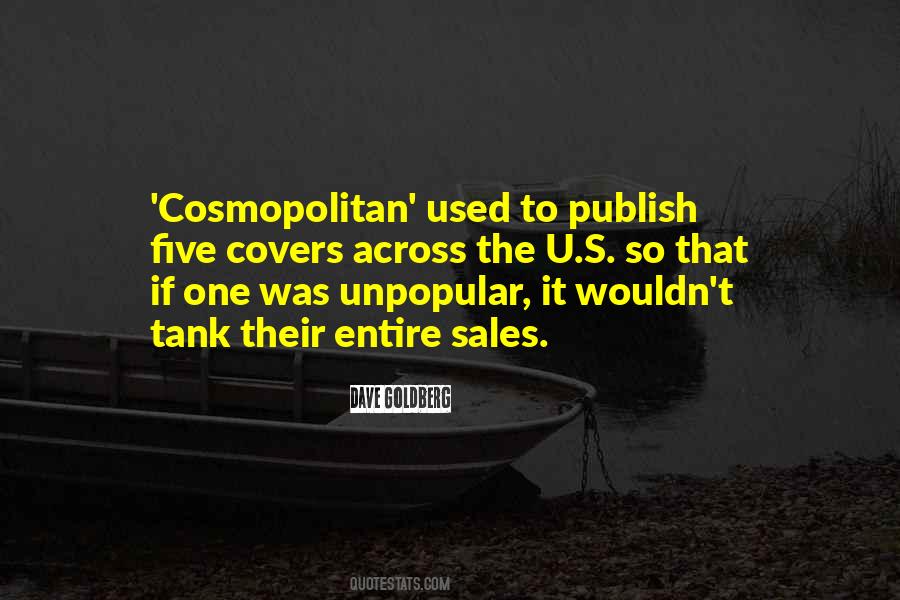 Cosmopolitan Quotes #446243 Cosmopolitan Quotes #446243