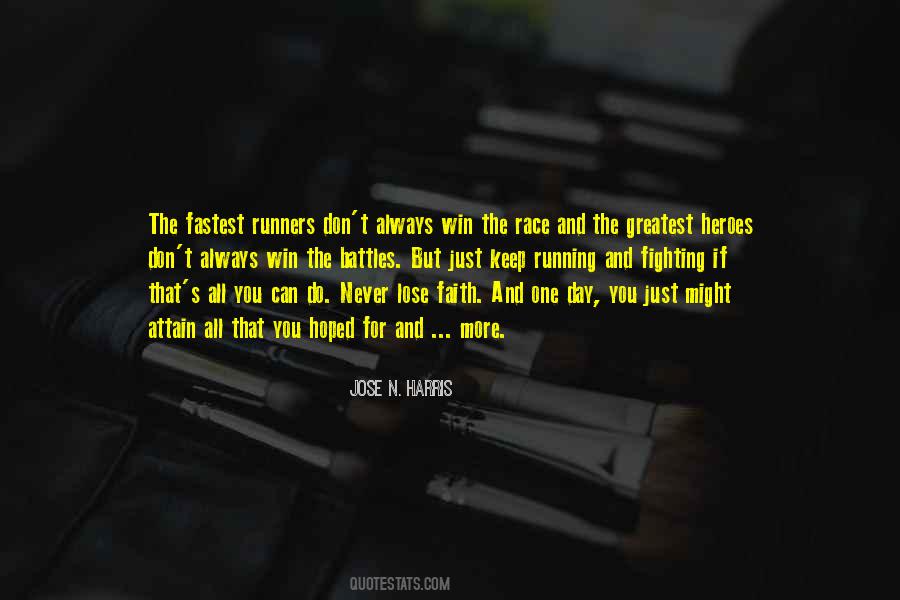 Keep Running Quotes #265038