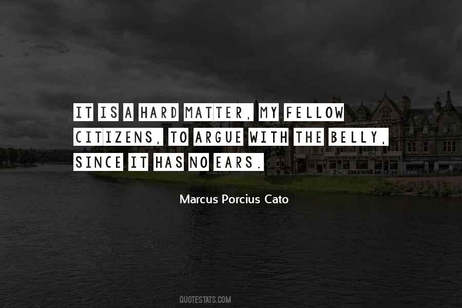 Porcius Cato Quotes #450193