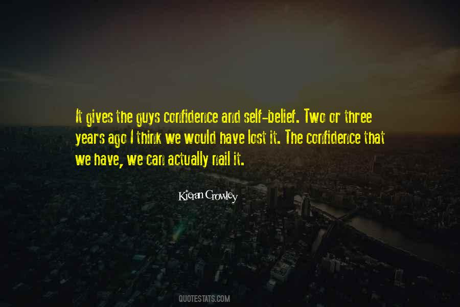 Lost Confidence Quotes #166112