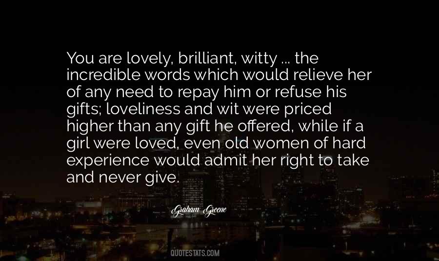 Lovely Words Quotes #1035392