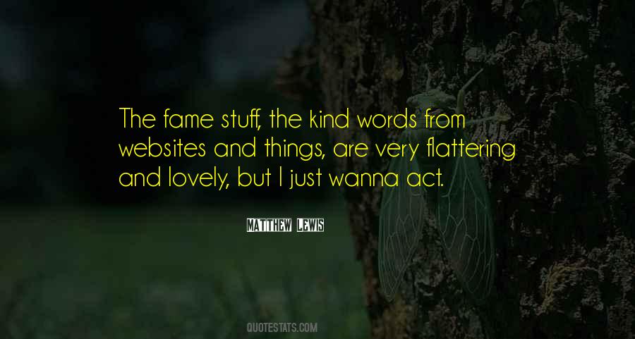 Lovely Words Quotes #1251663