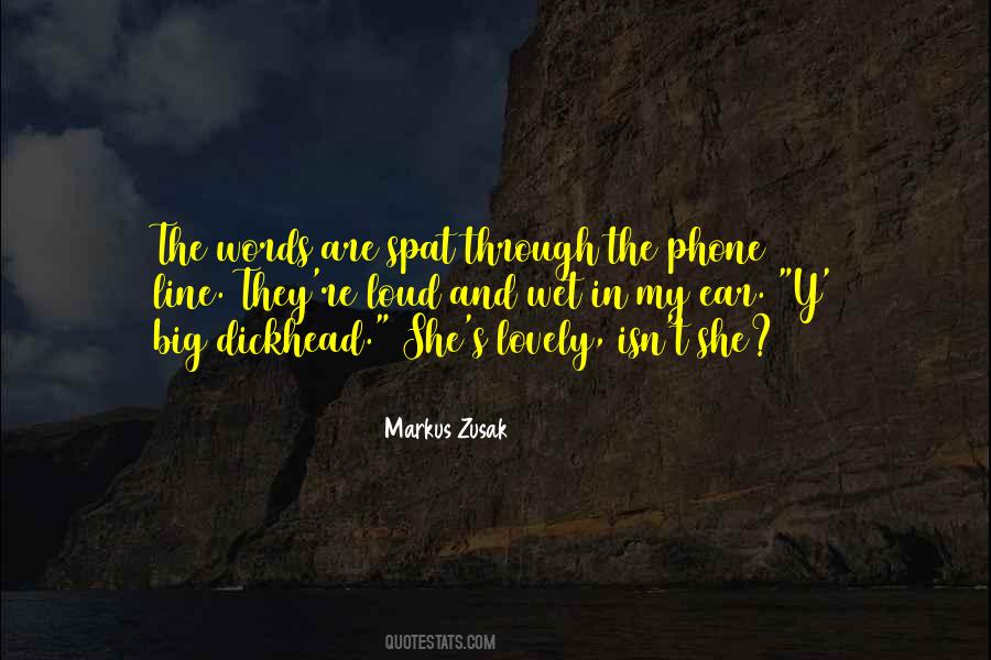Lovely Words Quotes #1812707