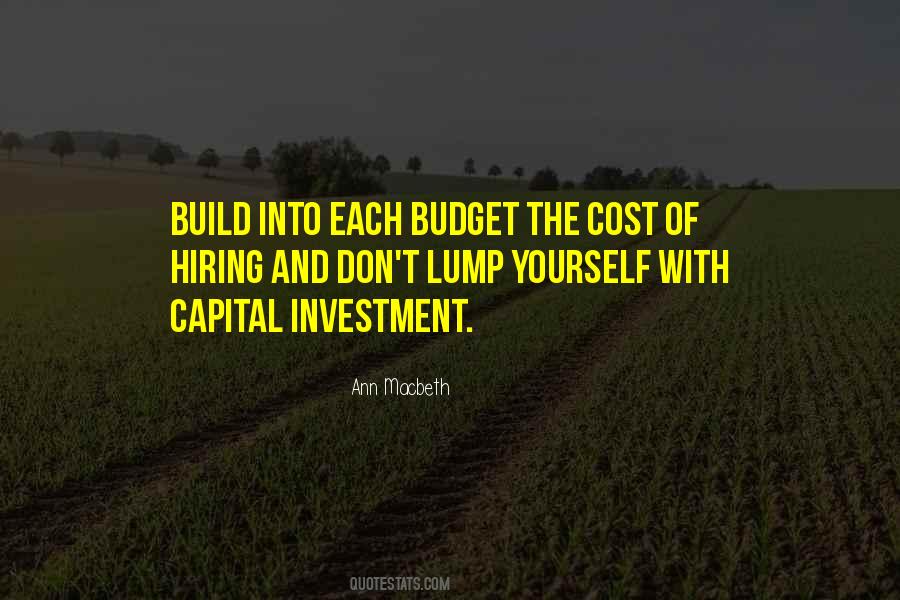 Cost Of Capital Quotes #1723580