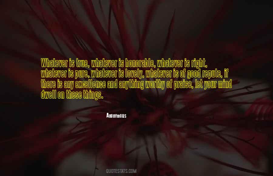 True And Pure Quotes #1336700