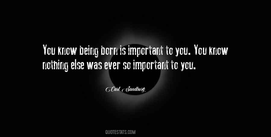 You Is Important Quotes #36274