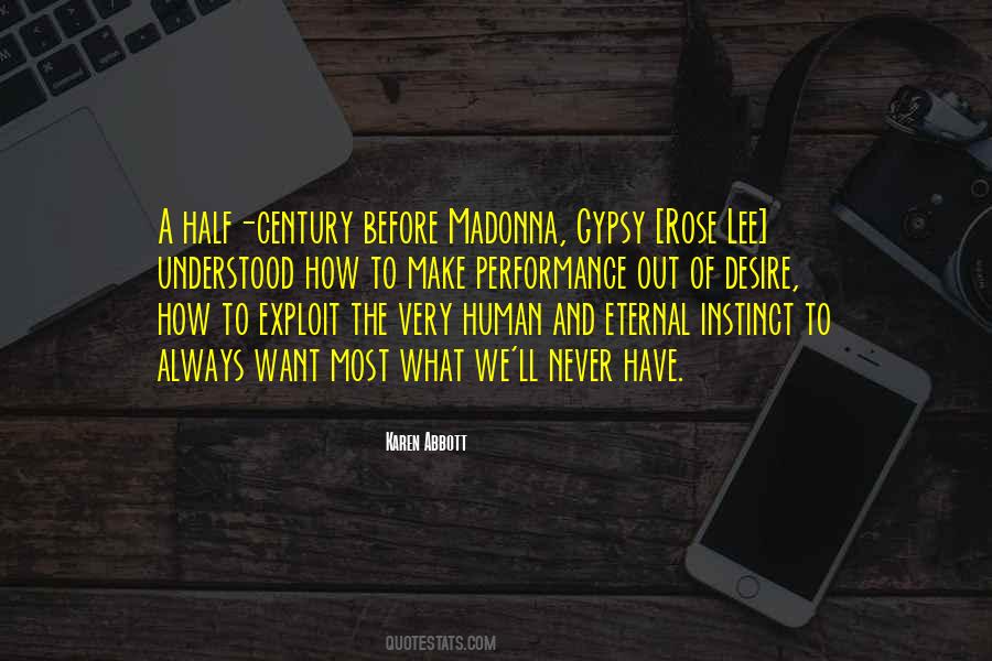 One Human Performance Quotes #1104921