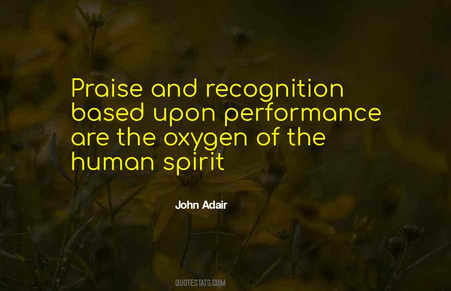 One Human Performance Quotes #599903