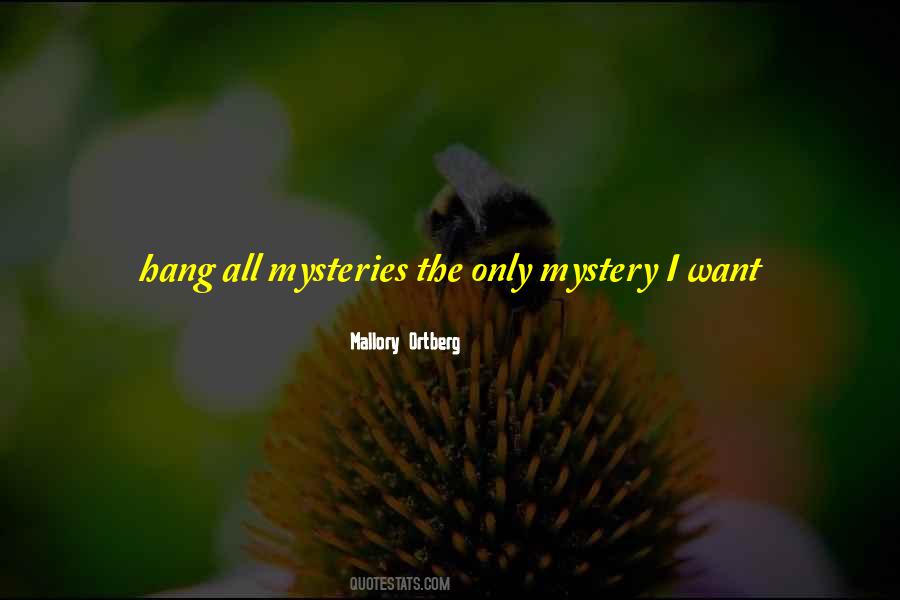 Mystery Of Quotes #1038398