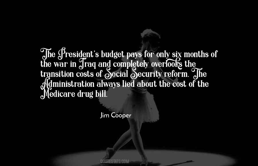 Costs Of War Quotes #1503007