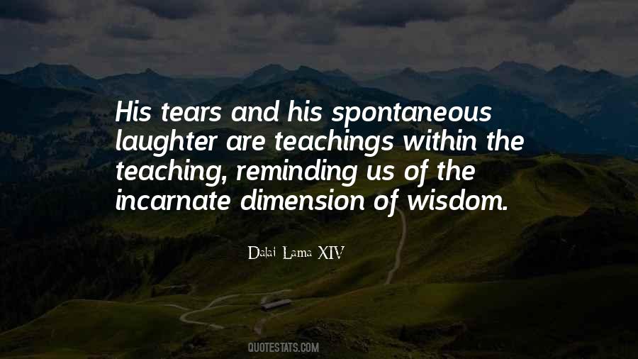 Wisdom Teachings Quotes #289375