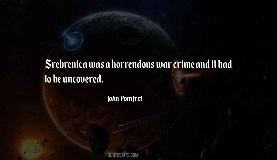 War Crime Quotes #1040398