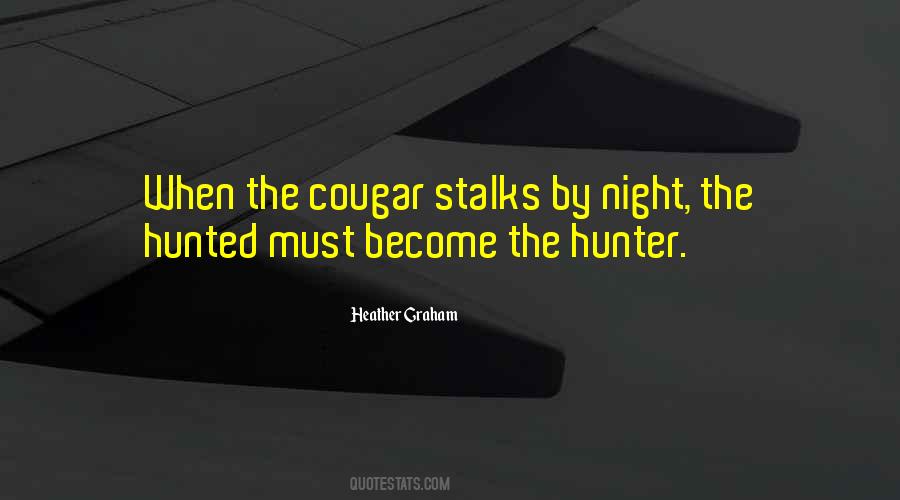 Cougar Quotes #1237362