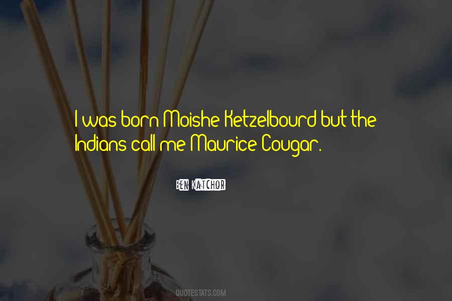 Cougar Quotes #1569794