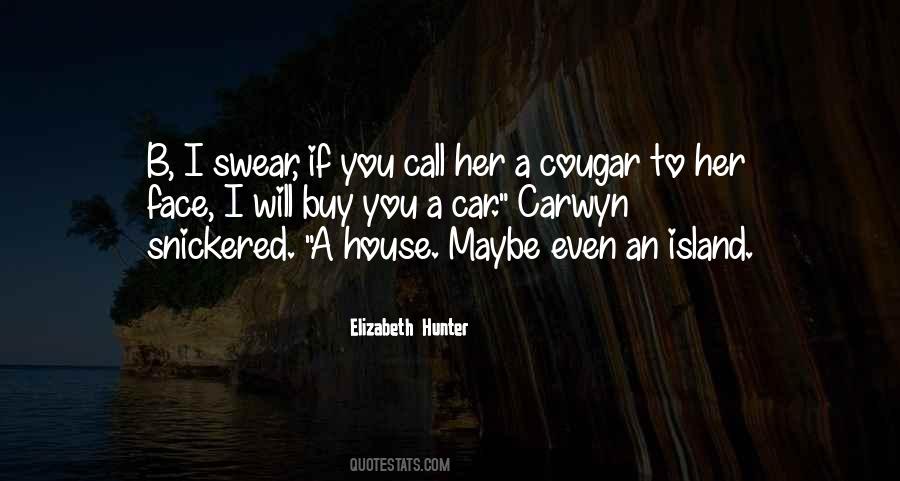 Cougar Quotes #751953