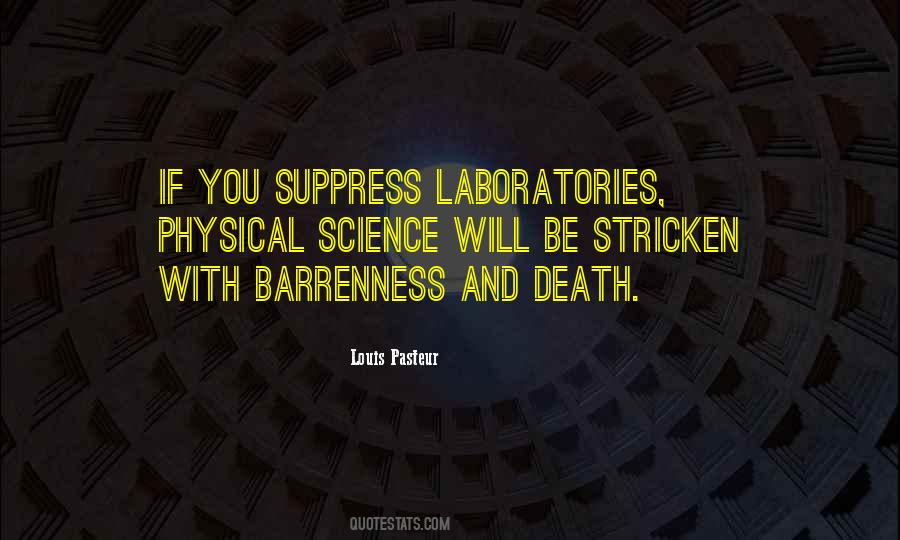 Quotes About Laboratory Science #1686750