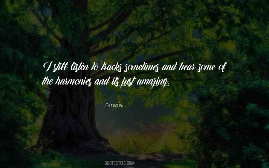 Amerie One Thing Quotes #966712 Amerie One Thing Quotes #966712