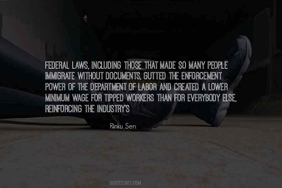 Quotes About Labor Laws #1271997