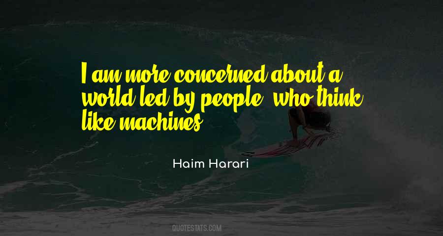 Harari People Quotes #1802589