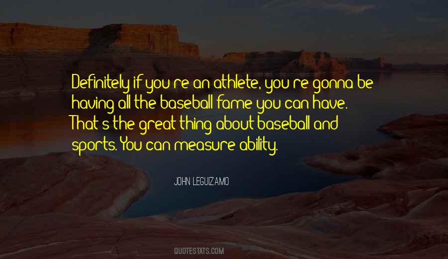 Great Baseball Quotes #1057225